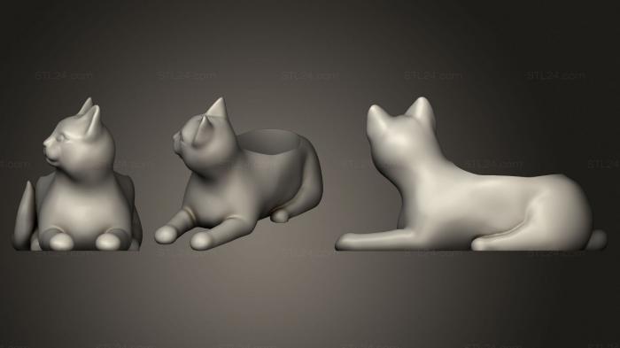 Animal figurines (Maceta, STKJ_2334) 3D models for cnc